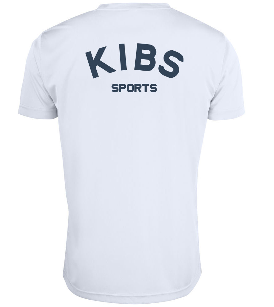 Active-T-Shirt mit KIBS-Logo Weiß 2XL