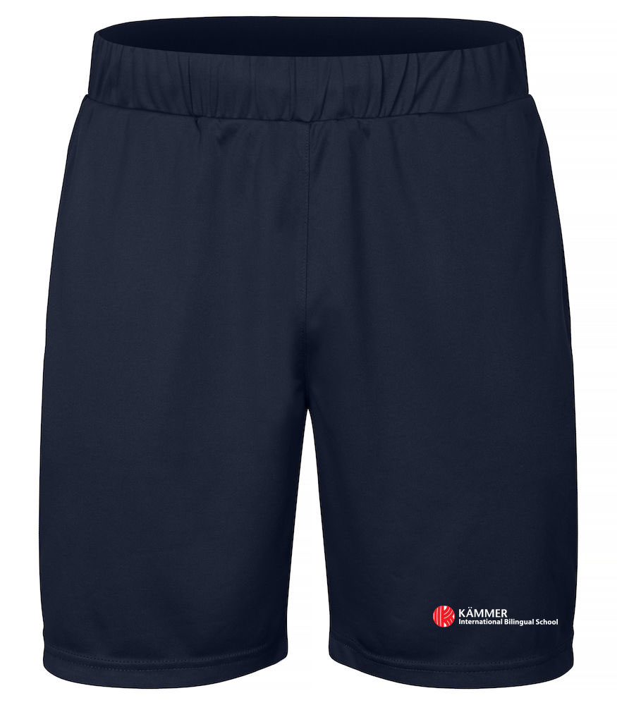 Summer-Active-Shorts mit KIBS-Logo Dunkelblau 3XL