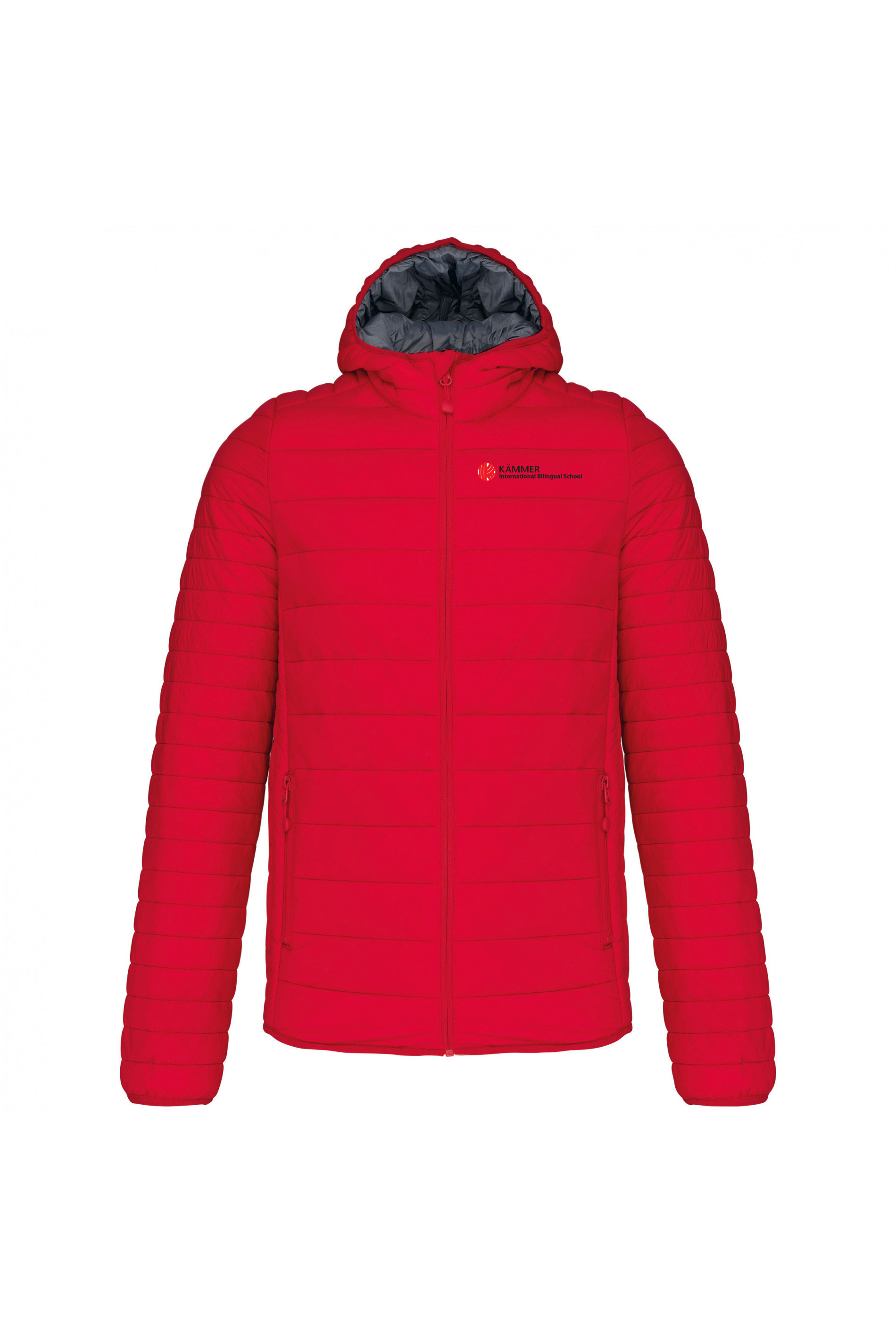 Quilted jacket mit KIBS-Logo Rot XL