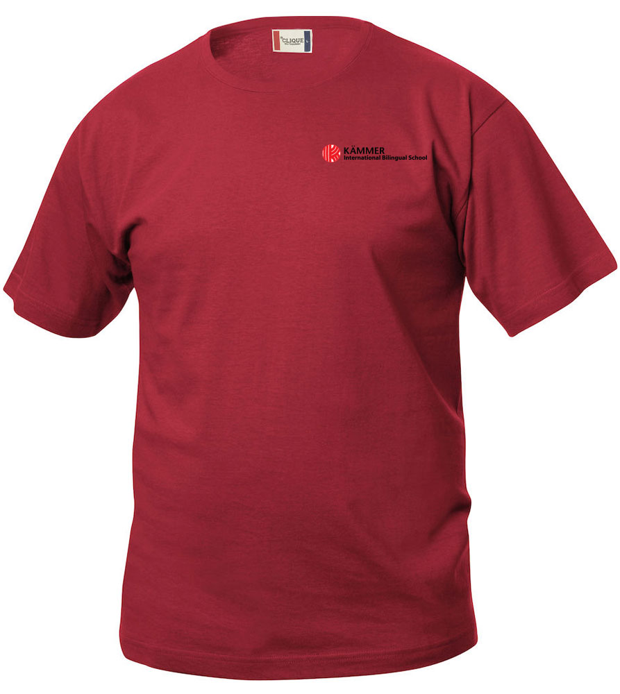 Kids-T-Shirt mit KIBS-Logo Rot 3-5 Jahre (100)
