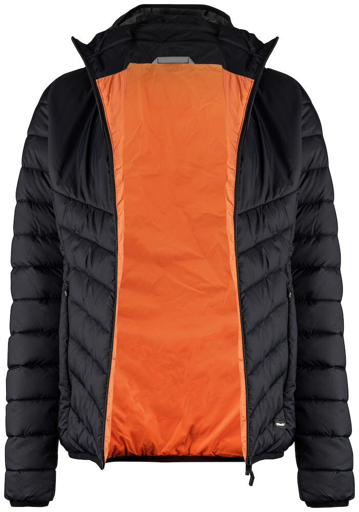 Damen Mount Adams Jacke Cutter & Buck® Black / Orange XXL