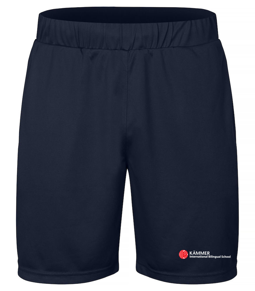 Summer-Active-Shorts mit KIBS-Logo Dunkelblau 4XL