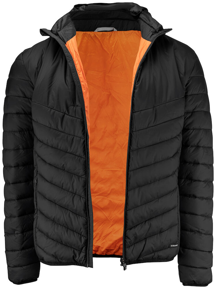 Herren Mount Adams Jacke Cutter & Buck® Black / Orange 4XL